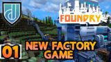 Foundry Gameplay – Episode 1 – Upcoming Voxel Factory Game! – w/ KatherineOfSky!
