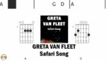 GRETA VAN FLEET   Safari Song FCN GUITAR CHORDS & LYRICS