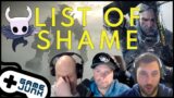 Game Junk 116: Our Lists of Shame