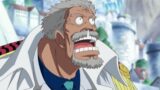 Garp is surprised to see Luffy falling from the sky. One piece English Sub