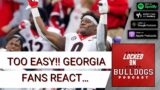 Georgia fans react to the Dawgs DESTROYING Oregon and Dan Lanning. Best team in college football???