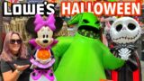 HALLOWEEN SHOPPING AT LOWES! Nightmare Before Christmas, Haunted Mansion, Disney & MORE!