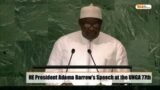HE President Adama Barrow's Speech at the UNGA 77th