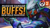 HUGE Damage Hero Role Passive BUFF! – Launch Day Overwatch 2 Changes!