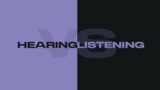 Hearing vs Listening  // Minister L. Wesley Mckenzie III // Tuesday Night Bible Study