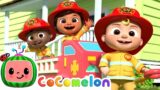 Heroes To The Rescue | Firefighter Songs | Superheroes Kids | #cocomelon