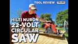 Hilti NURON 22-Volt Circular Saw SC 30WR-22 Review