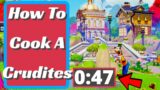 How To Cook A Crudites In Disney Dreamlight Valley