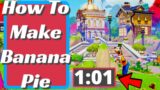 How To Make Banana Pie In Disney Dreamlight Valley