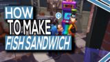 How To Make Fish Sandwiches And Crudites In Disney Dreamlight Valley