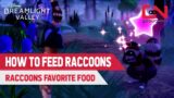 How to Feed the Raccoons Their Favorite Food Disney Dreamlight Valley