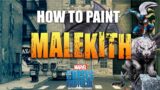 How to Paint Malekith from Marvel Crisis Protocol