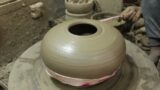 How to do center terracotta clay and Throw pots on Wheel? ASMR edition #pottery #howtocentre #clay