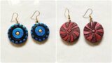 How to make terracotta earrings – easy beginner friendly earrings