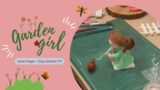 How to make the garden girl is gardening with her mother and pets | Have a good time !!!