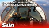 How warplanes and drones are being used against Russia in Ukraine