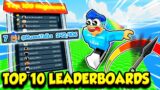 I GOT TOP 10 ON LEADERBOARDS IN ANIME RACE CLICKER!