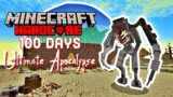 I Survived 100 Days In The Ultimate Zombie and Parasite Apocalypse in Hardcore Minecraft…