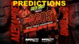 IMPACT WRESTLING AGAINST ALL ODDS 2022 PREDICTIONS