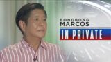 In Private, Presidential Interviews: Bongbong Marcos