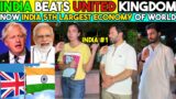 India beats United Kingdom to Become world's 5th Largest Economy | Pakistani Public Reaction