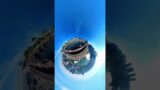 Infinity Pool Marina Bay Sands | Swimming with Insta360 #Shorts