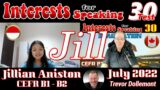 Interests For Speaking 30 | Jill | Test | Indonesia