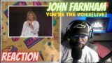JOHN FARNHAM AND THE MELBOURNE SYMPHONY ORCHESTRA – YOU'RE THE VOICE [LIVE PERFORMANCE] – REACTION