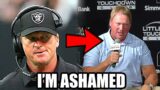 Jon Gruden Apologizes In His 1st Interview Since Resigning From The Raiders