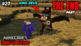 KING DEVIL | Minecraft Zombie Apocalypse | In Telugu | #27 | THE COSMIC BOY