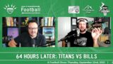 LIVE! A Football Show: Reflecting on Titans Loss, Previewing Raiders Game, & Two Massive SEC Games
