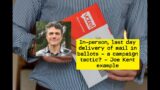 Late In person ballot drop off tactic – how this works in mail-in ballot state – Joe Kent example