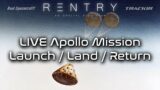 Launch to the Moon & Back LIVE (Part 3/3) | Reentry: An Orbital Simulator
