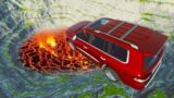 Leap Of Death Car Jumps & Falls Into water [ BestMaxCash ] Bemng Drive