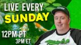 Live Community Chat about Aquariums. Sundays 12pm PST/3PM EST