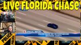 Live Police Chase In Florida
