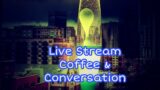 Live Stream Coffee & Conversation With Subscribers. Railfans. Plane Spotting. Amtrak. Metro Trains.