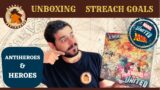 MARVEL UNITED X-MEN – Streach Goals – ANTIHEROES & HEROES #2 – UNBOXING | Abriendo – KICKSTARTER