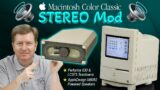 Macintosh Color Classic STEREO MOD