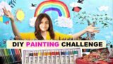 Making GIANT PAINTING Ever !! | DIY Biggest Drawing | MyMissAnand