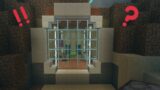 Making a underwater secret base in Minecraft