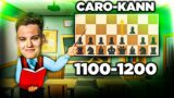 Master Class | Caro-Kann | Speedrun | 1100-1200