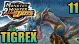 Melawan Tigrex Gameplay Monster Hunter Freedom Unite Part 11