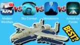 Modern Warships VS Sky Combat VS MetalStorm VS Armed Air Forces – Best Air Combat Mobile Games