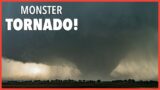 Monster EF-4 Tornado Near Solomon, Kansas!