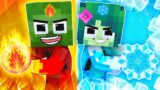 Monster School : Baby Zombie x Squid Game Doll Hot And Cold Battle –  Minecraft Animation