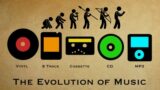 Music Media Types from Old to New – 8 Tracks – LP Albums – Cassette – CD – MP3