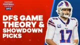 NFL DFS Game Theory & Bills-Rams SHOWDOWN PICKS! | 2022 Fantasy Football Advice