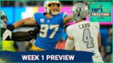 NFL KEY PREDICTIONS: QB Battles highlight the week 1 NFL Kickoff!
