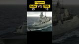 Navy Fleet! India vs Italy #shorts